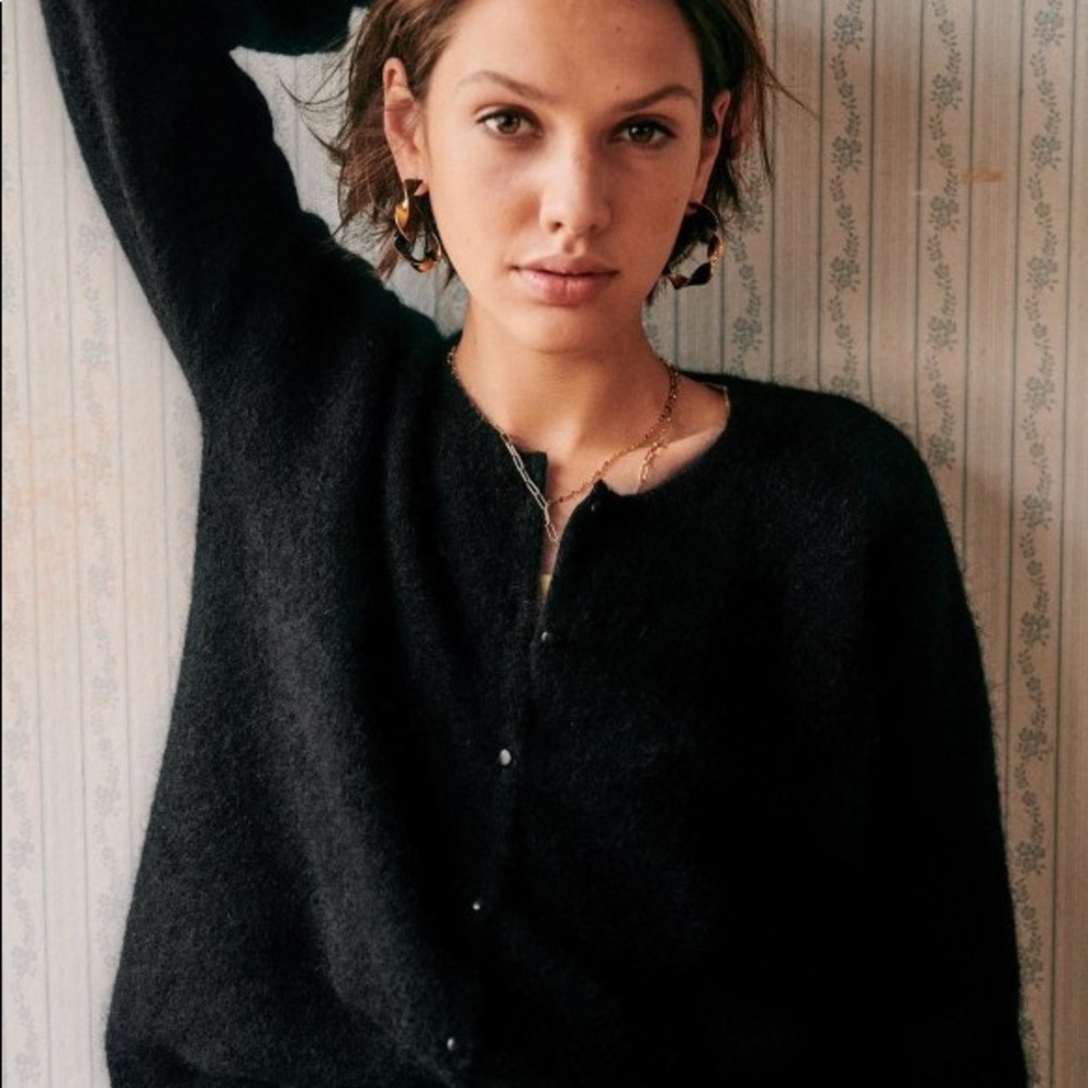 BRAND NEW Sézane Thelma Jumper (Black)